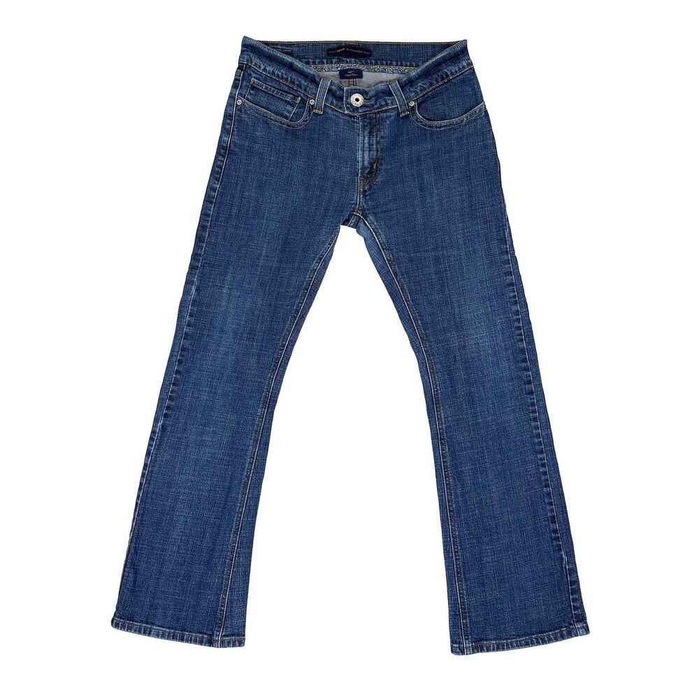 Levi’s 542 Tilted Flare Jeans 2009 Womens 10 Medium Wash Low Rise Y2K 30x29